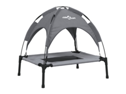 Maison Exclusive - Cama Para Perros Con Dosel Antracita Tela Oxford Y Acero