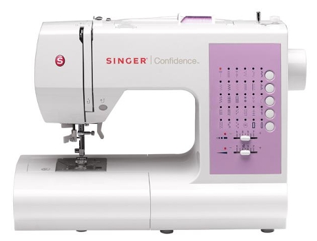 Máquina de coser semiautomática eléctrica Singer 7463 Confidence
