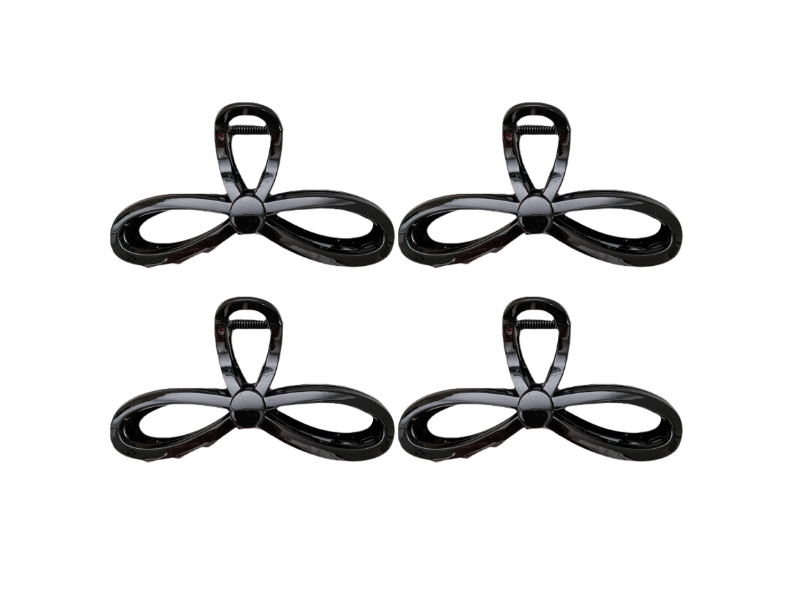 4 pinzas para el pelo vintage elegantes, adecuadas para cabello fino.