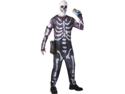 Disfraz de Hombre RUBIE'S Skull Trooper Fortnite (Poliéster - Tam: S)