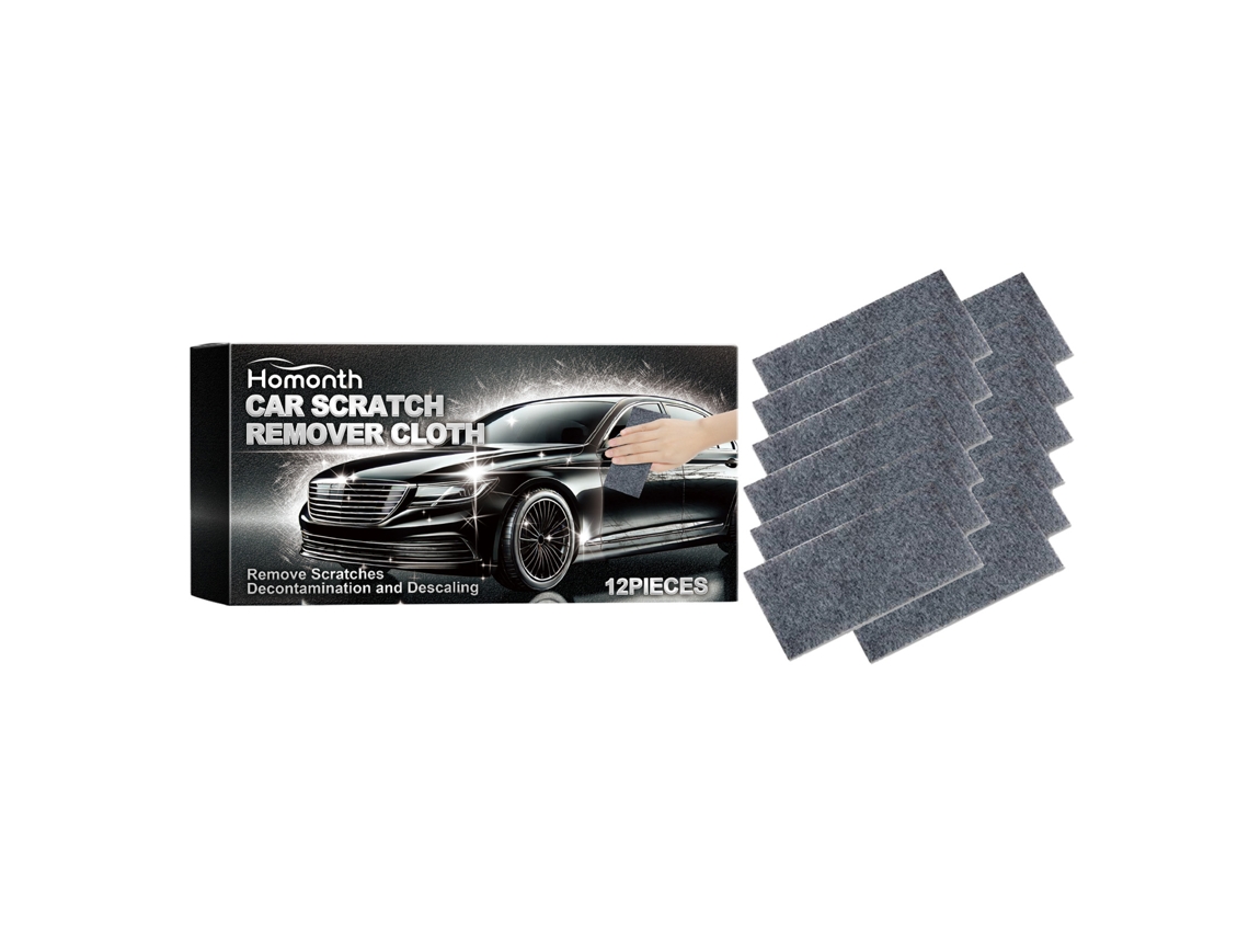 Paño reparador de arañazos para coches, ideal para limpiar manchas y descontaminar.