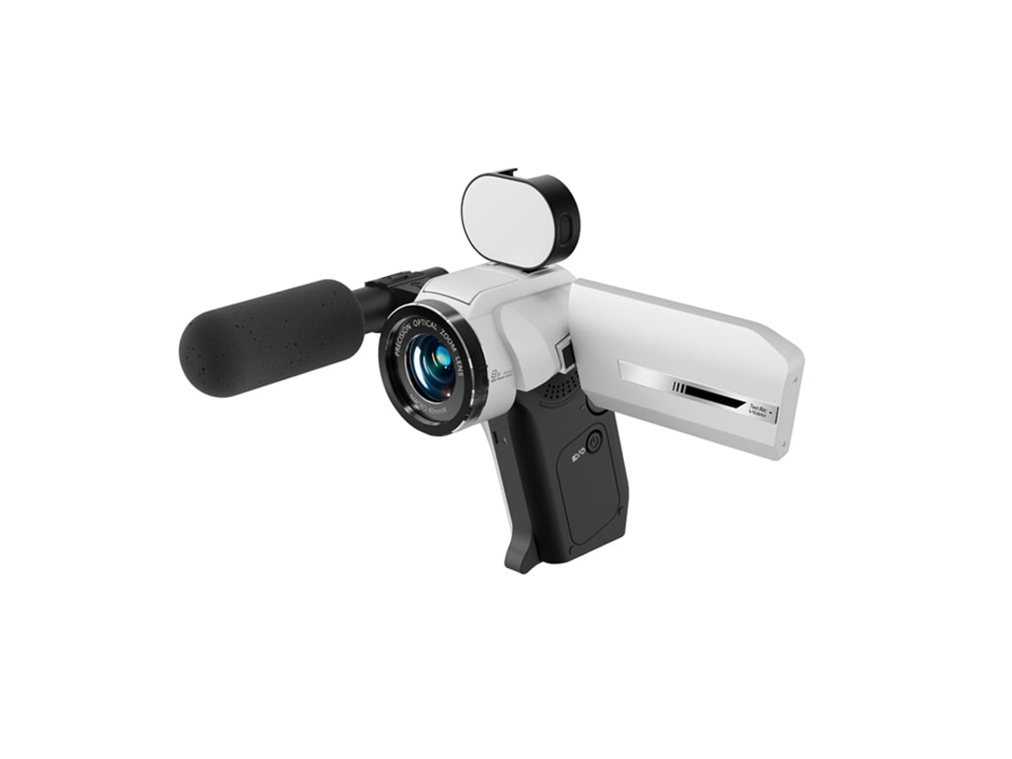 Cámara De Vídeo 5k 72mp Zoom Óptico 8x Pantalla Ips 3.0"(blanco)