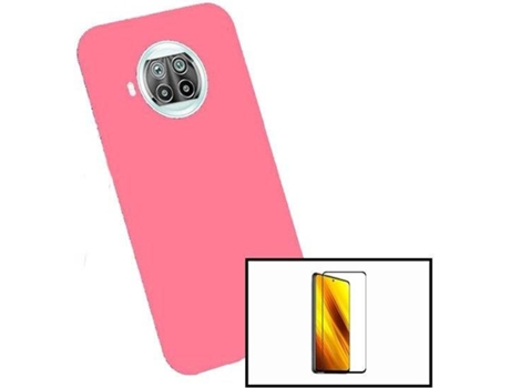 Kit Funda y Protector Xiaomi Poco X3 Pro PHONECARE Rosa
