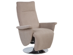 Sillón reclinable BELIANI Prime de Poliéster Beige 82x80x113