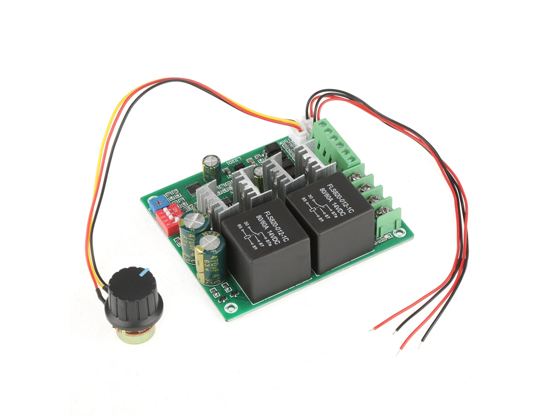 Controlador De Velocidad Para Motor Dc Con Escobillas 12v 24v 36v 48v 40a Regulador De Rotación Cw/ccw