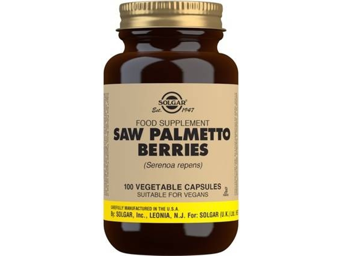 Complemento Alimentar SOLGAR Sabal (100 cápsulas vegetais)