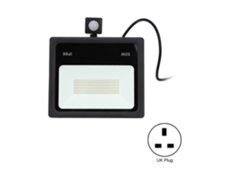 Rebe-foco De Inducción Led Delgado 50w Para Patio Y Pasillo, 3000k Luz Blanca Cálida