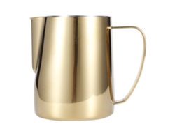Jarra de café de acero inoxidable 304, color dorado, 350 ml