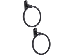 Juego de 2 toalleros de pared mate, resistentes y duraderos, accesorio de baño de Gokoco