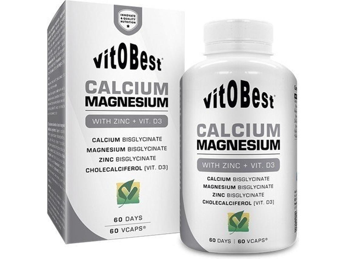 Complemento Alimentar VITOBEST Calcio-Magnesio 60
