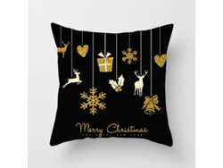 Serie de Funda Decorativa de Almohada Alce de Serie de Navidad