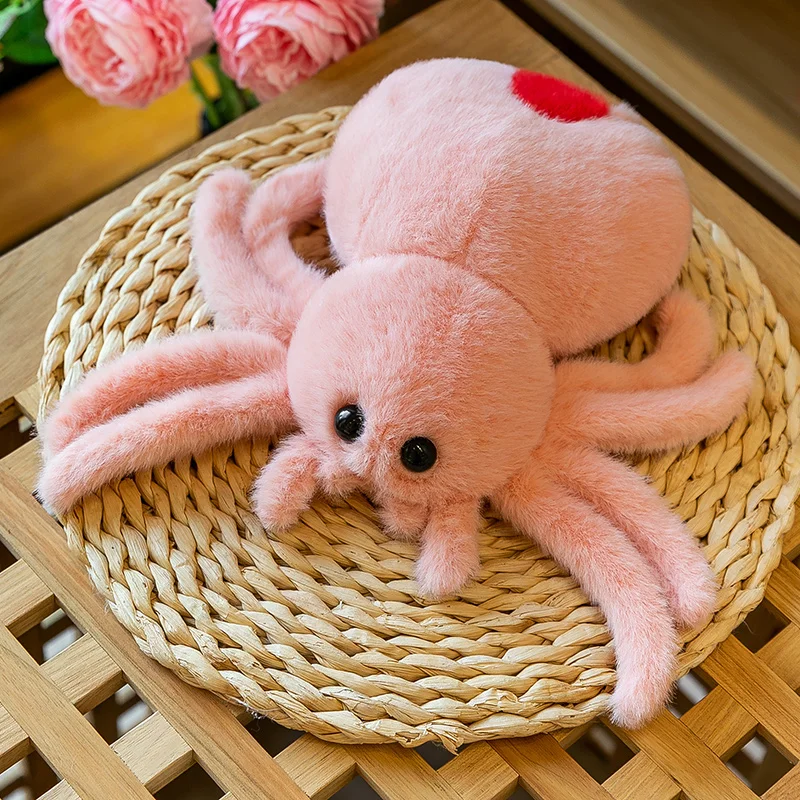 (rosa, 25 Cm) Peluche De Araña, Adorable Peluche