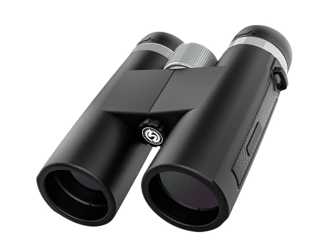Binoculares 12x42 de alta potencia para viajes, observación de estrellas y conciertos con prisma Bak4 FMC Yizhood