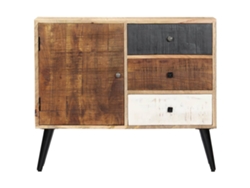 Maison Exclusive - Aparador De Madera Maciza De Mango 88x30x73 Cm