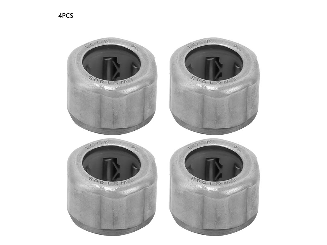 4 Rodamientos De Agujas Unidireccionales Ewc1008 De 10x17x8 Mm De Alta Precisión