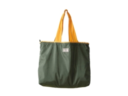 Bolsa de compras plegable con cierre de cordón, reutilizable, gran capacidad, para llevar al hombro o de viaje, Ro GOKOCO