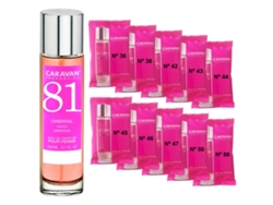 Perfume de mujer Caravan Nº81 150 ml Set de 10 Frascos Fragancia