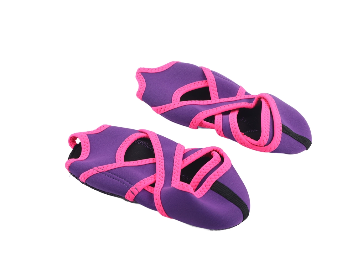 Calcetines De Yoga Antideslizantes Profesionales Para Adultos, Ideales Para Entrenamiento Físico Y De Baile (morado, Talla S).