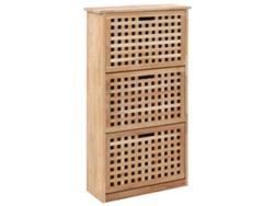 Zapatero VIDAXL Marrón Madera (55x20x104 cm)