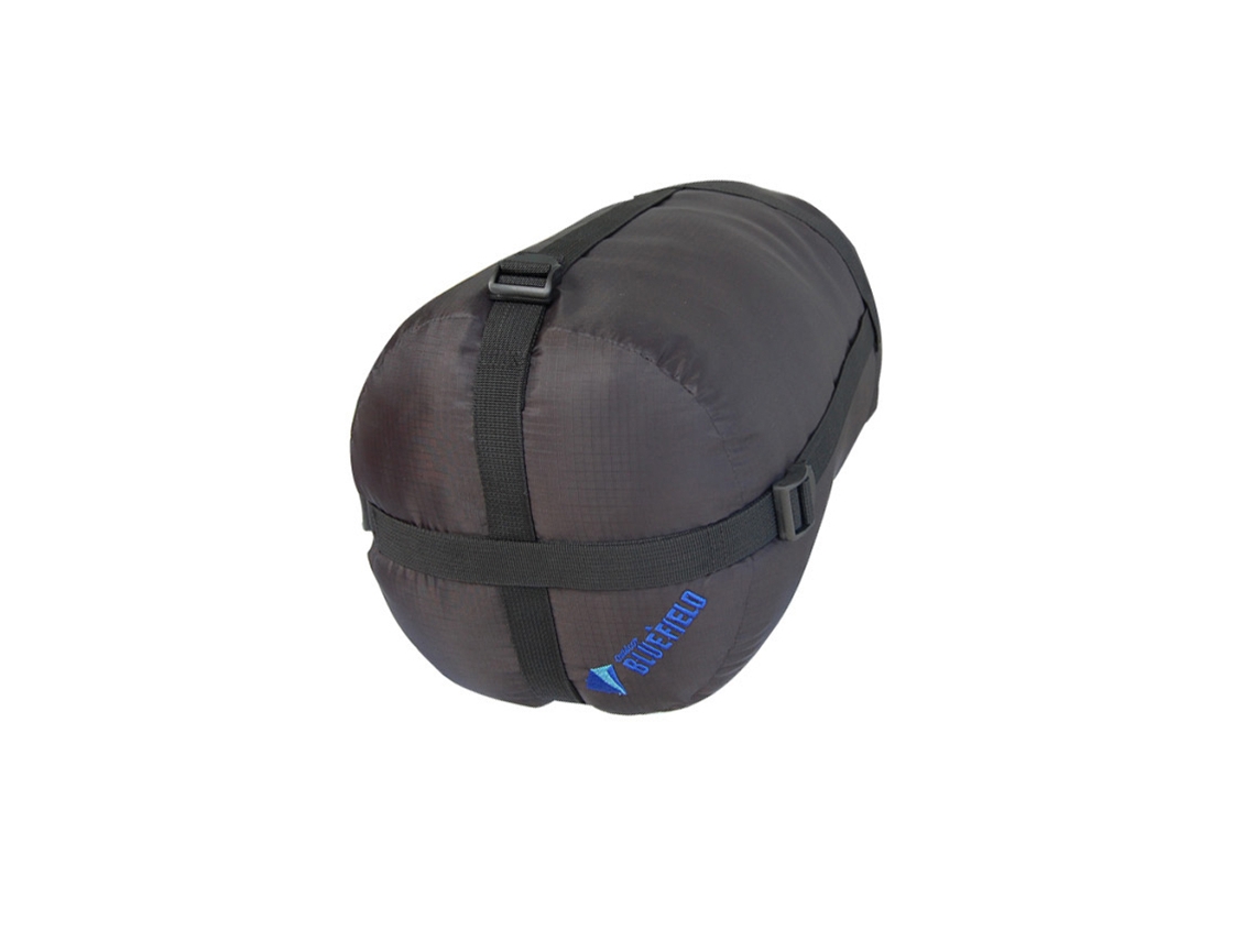 Saco de dormir ligero Bluefield para acampar y actividades al aire libre.