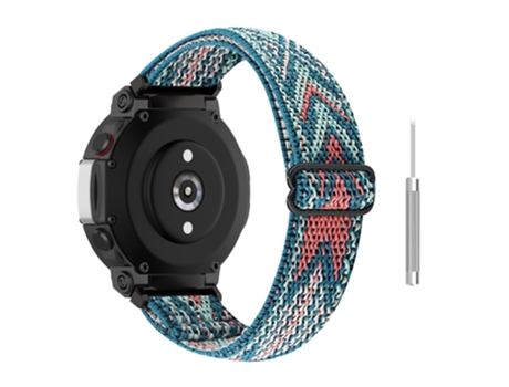 Correa de nailon trenzado transpirable estilo étnico ajustable para Huami Amazfit T-Rex 2 - patrón de flecha