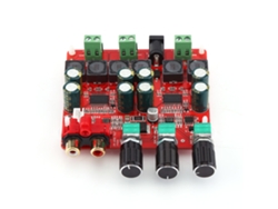 Placa De Amplificador De Potencia Digital Subwoofer Estéreo Canal 2.1 Tpa3118 Dc 12v-26v