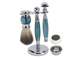 Kit De Cortador De Barba Y Bigote Con Cepillo Herramienta De Afeitado Y Grooming
