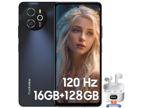 Smartphone BLACKVIEW Shark 8 6.78'' 16 GB 128 GB Android 13 Gris