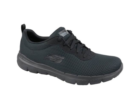 Zapatillas Deportivas SKECHERS Flex Appeal 30 Mujer (Negro -Tejido -39,5)