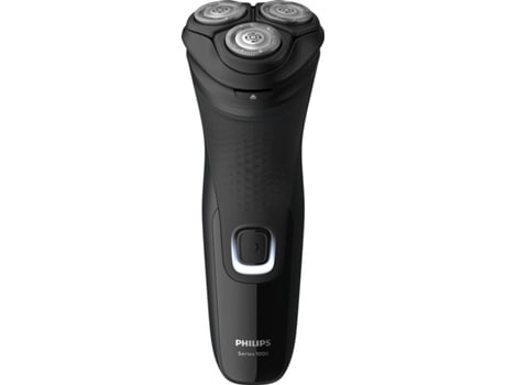 Afeitadora Philips S133241 uso en seco 5 cabezales direccionales 45 minutos negro con cuchillas autoafilables 1000