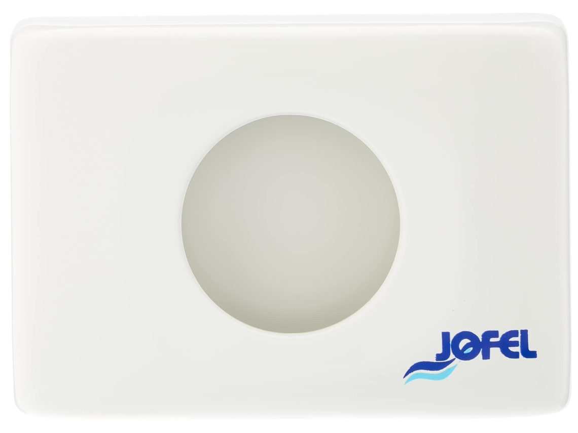 Dispensador de bolsas para compresas femeninas Am32000, ABS blanco, montaje en pared, capacidad para 25 bolsas plegables en Z Jofel