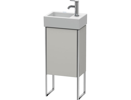 DURAVIT XSquare Vanity unit vertical 36.4x24.0 cm, 1 puerta, colgado a la izquierda, 1 estante de vidrio, para el lavabo Vero Air 072438
