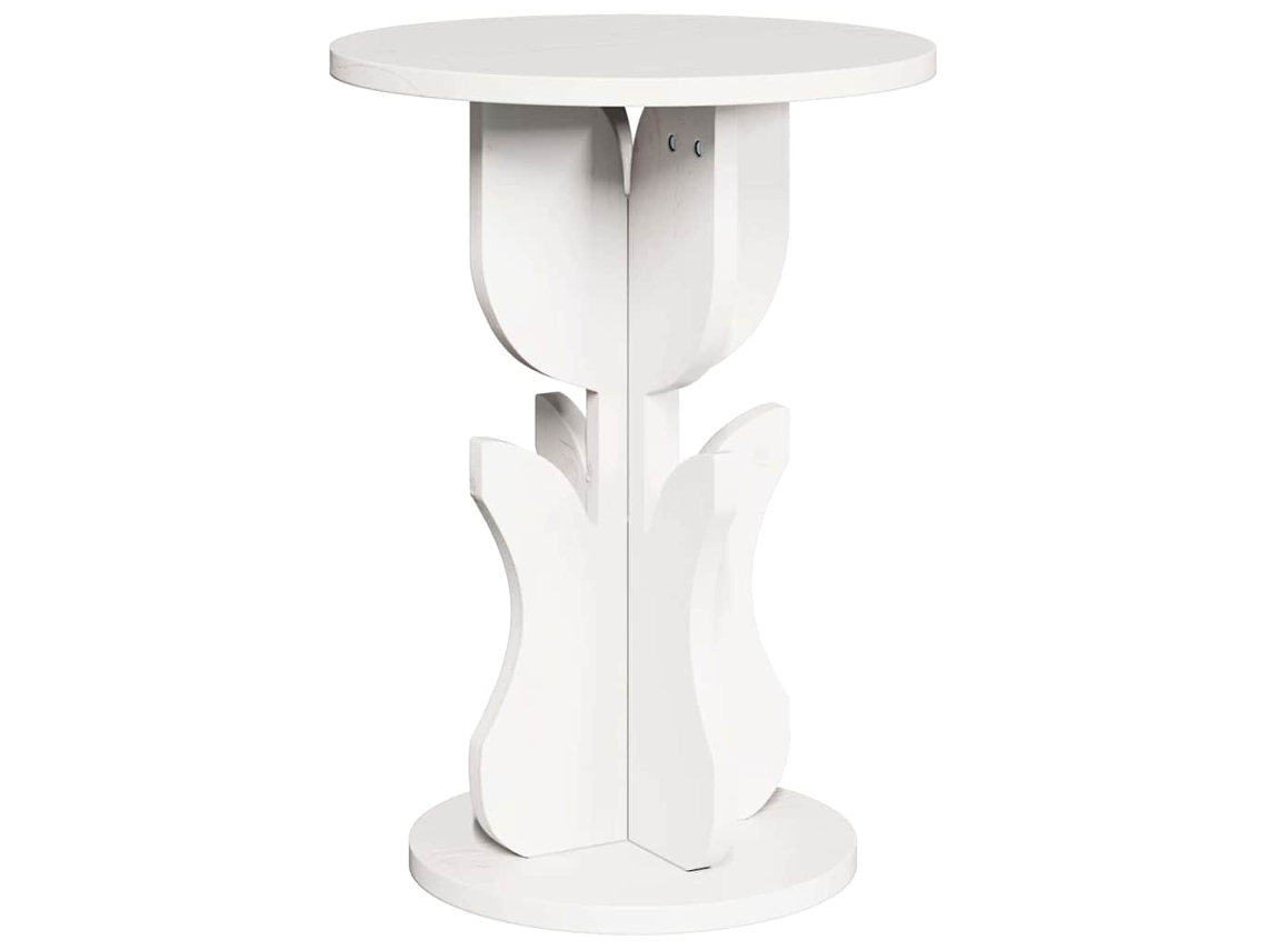 Maison Exclusive - Mesa De Café 39,5 X 39,5 X 53,5 Cm Madera Maciza De Pino