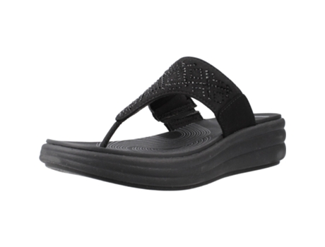 Zapatos de Mujer CLARKS Drift Way Tecido Negro (38)