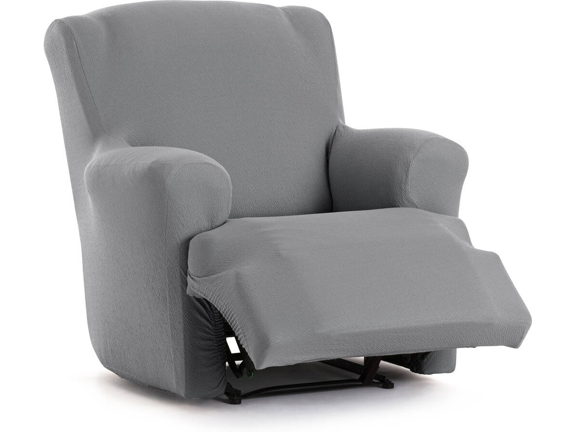 Funda de Sillón Relax XL EYSA Premium Bronx Tejido Multielástico (90 x 80 x 100 cm - Poliéster - Gris)