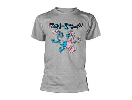 Camiseta ROCKINSTONE Ren y Stimpy Bum Bump (M)