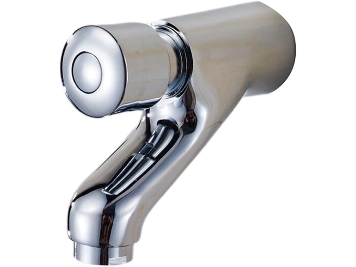 Grifo de lavabo sencillo, grifo de lavabo con cierre automático.