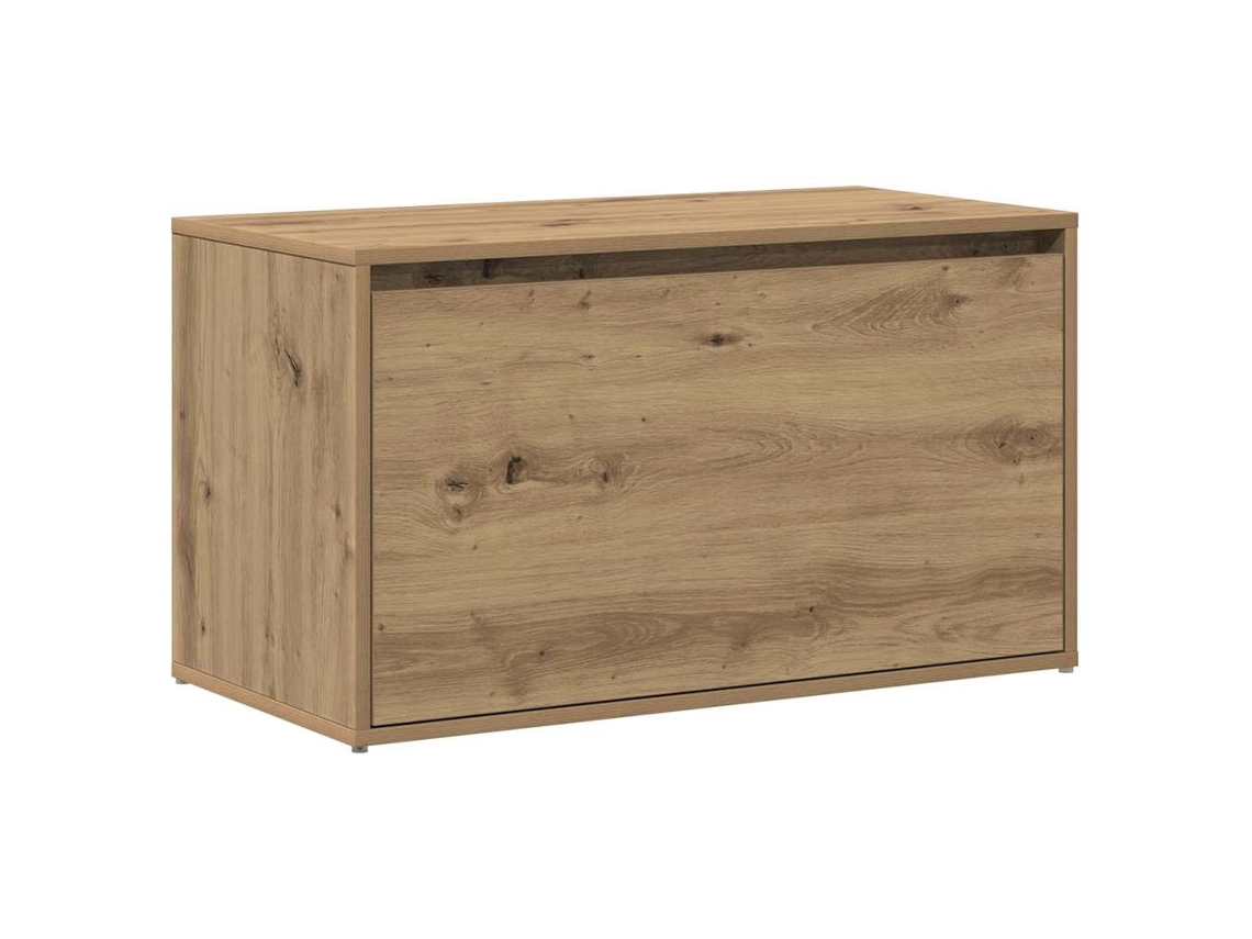 Maison Exclusive - Banco De Pasillo De Aglomerado Roble Artesanal 80x40x45 Cm