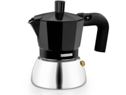 Cafetera de inducción Monix de acero inoxidable, 9 tazas, color negro, aluminio y acero Cafetera de inducción Monix de acero inoxidable, color negro, 9 tazas, cuerpo de aluminio y base de acero