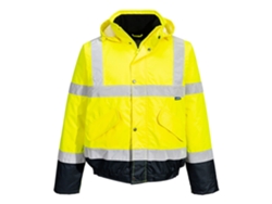 Chaqueta de invierno de alta visibilidad Portwest / Azul marino / L