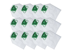 Kit de 12 bolsas para polvo ELORY para aspiradora Vorwerk VK200 / VK 200 FP