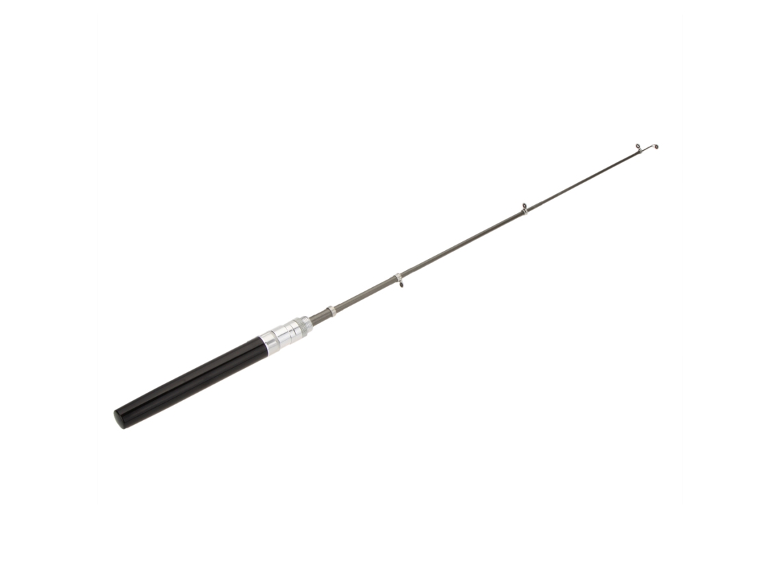 Caña De Pesca Portátil Mini Pluma De Aluminio Con Carrete, Equipo De Pesca Para Mar, Bass Y Carp