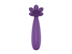 Vibrador De Masaje De Silicona Recargable Por Usb Con 19 Modos De Vibracin Para Mujeres (prpura) Yizhood