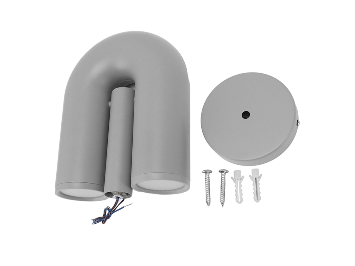 Lámpara De Pared Moderna Nórdica En Forma De U Con Luz Cálida Decorativa Para Pasillos De Hotel 85-265v