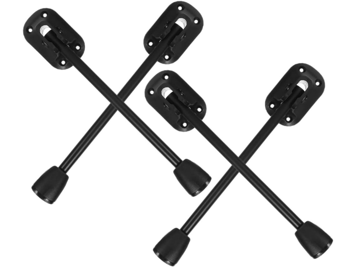 4piezas Patas Mesa Plegables Hierro Escritorio Resistentes
