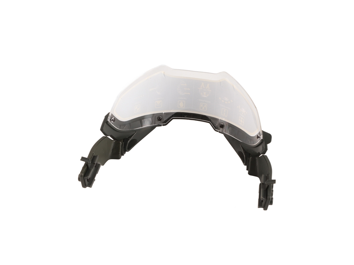 Óculos De Capacete Visor Ajustável Com Lente Transparente Pc Para Caça E Ciclismo Mich