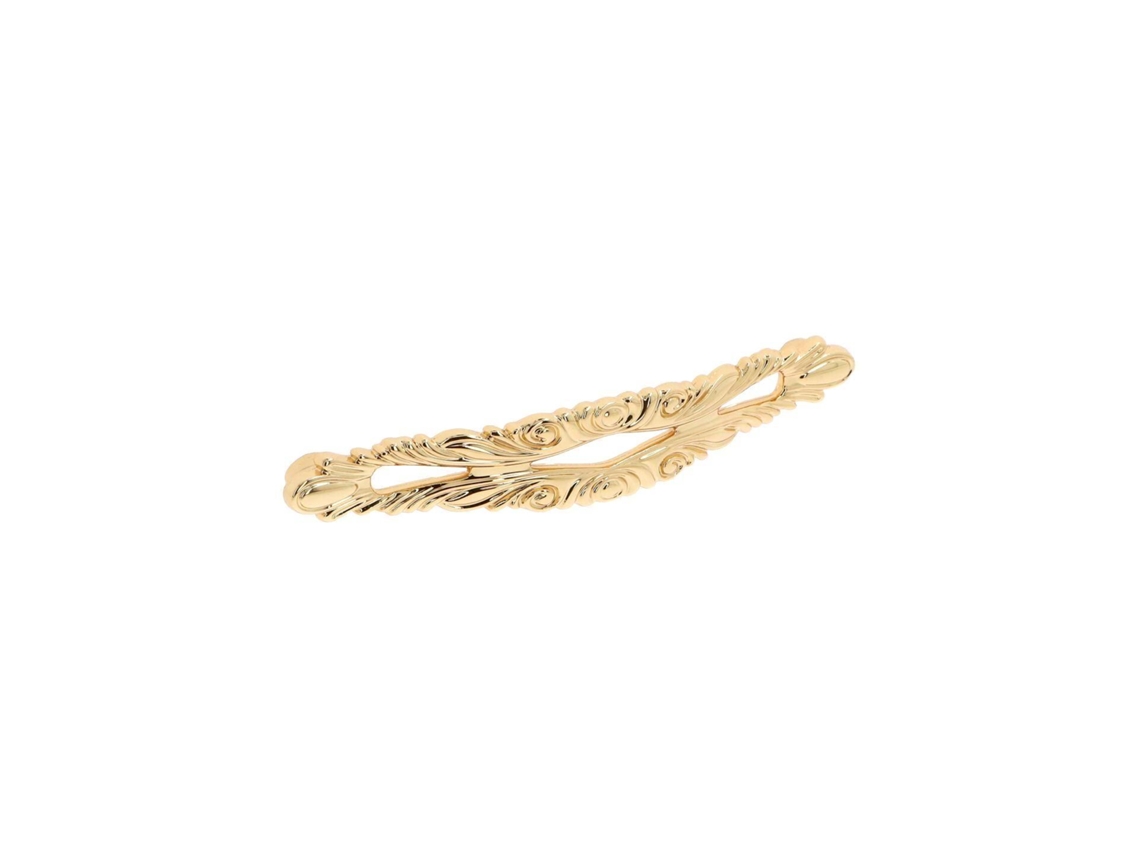 Tirador Para Mueble De Zamac Distancia Entre Centros De 128 Mm Chapado En Oro Lote De 6mm