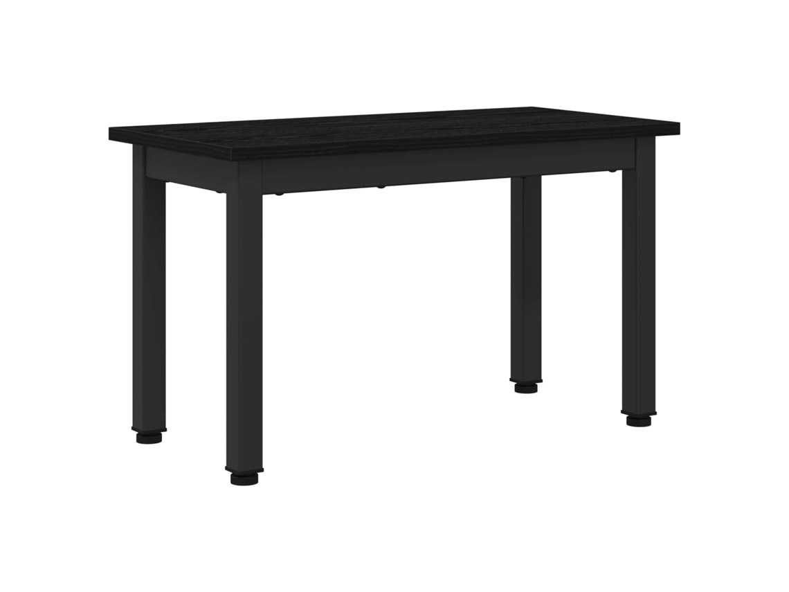 Mesa De Centro | Mesa De Café | Mesa De Salón Roble Negro 60 X 30 X 36 Cm Madera De Ingeniería