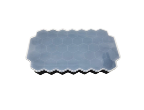Bandejas para cubitos de hielo, bandejas flexibles para cubitos de hielo con tapa, para bebidas frías, whisky y cócteles