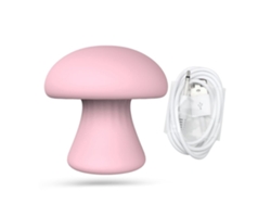 Vibrador Masajeador de Setas Pequeño con 9 Modos de Vibración para Adultos Rosa DIGITALLAB